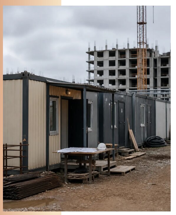 Бытовки для штаба строительства в Приморско-Ахтарске с доставкой